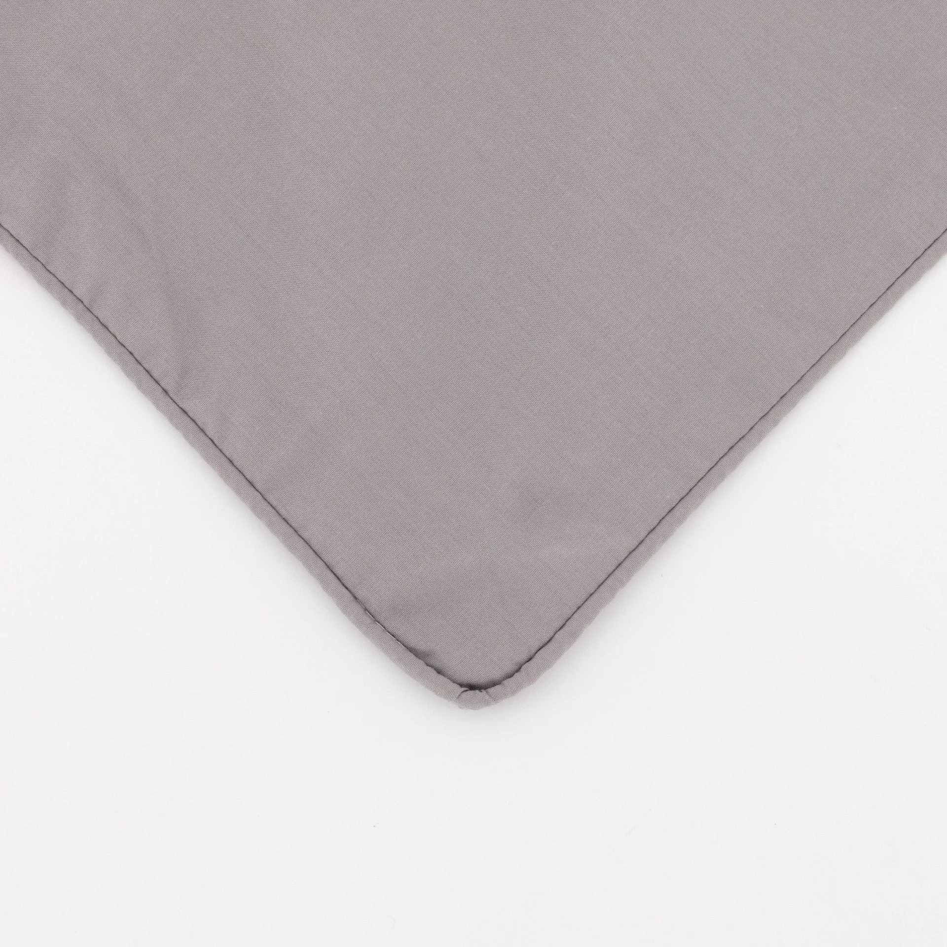 200TC Duvet Set With Piping Detail-Grey