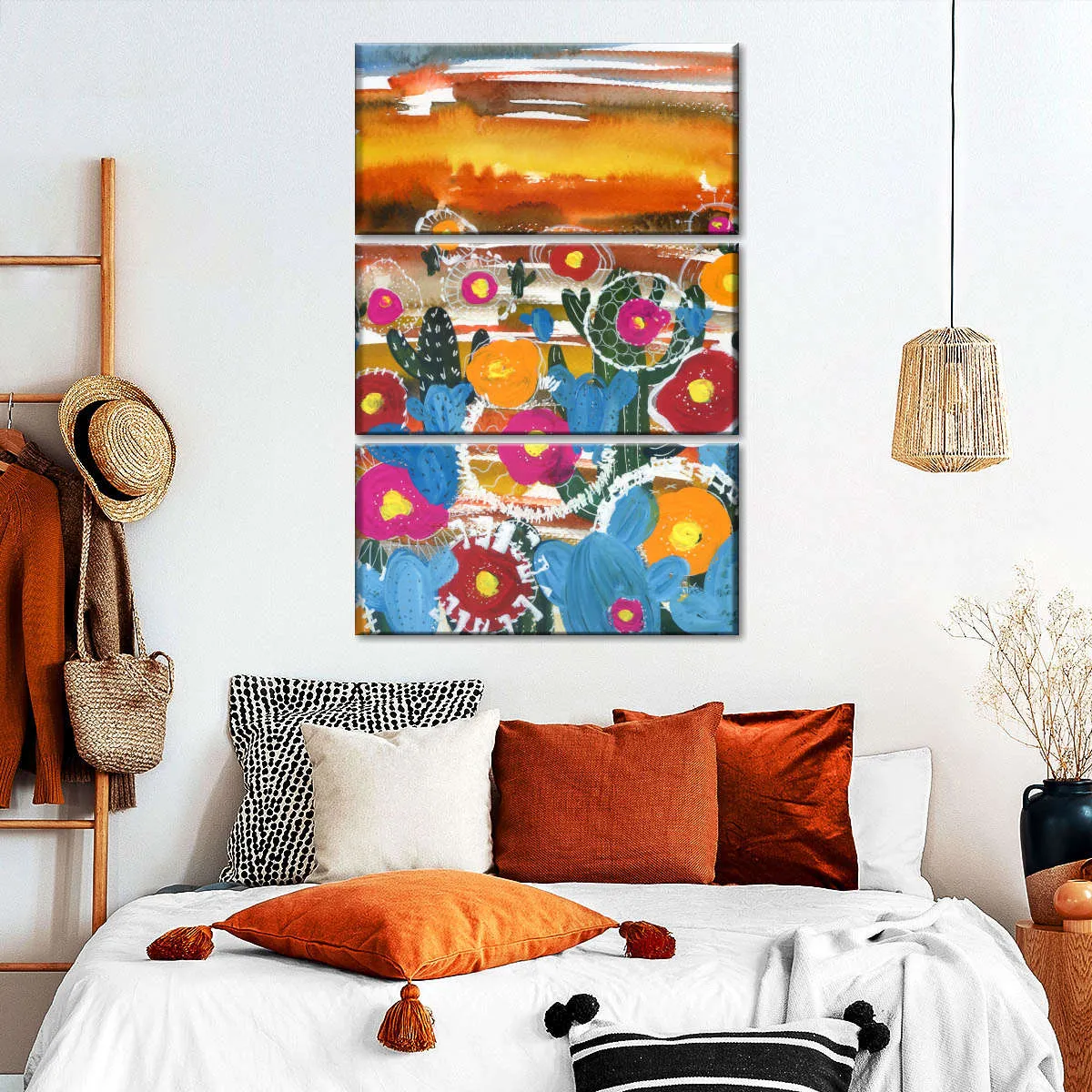 A Cactus Desert Wall Art