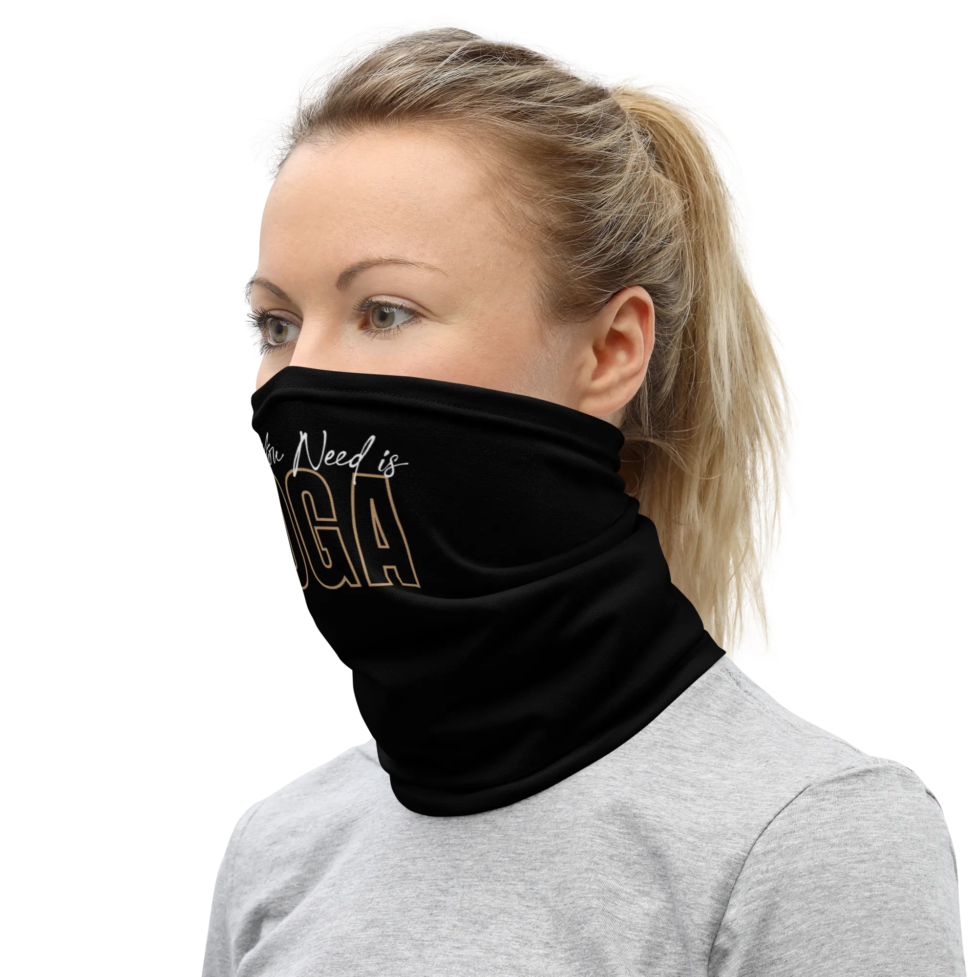 All You Need is Yoga Face Mask & Neck Gaiter