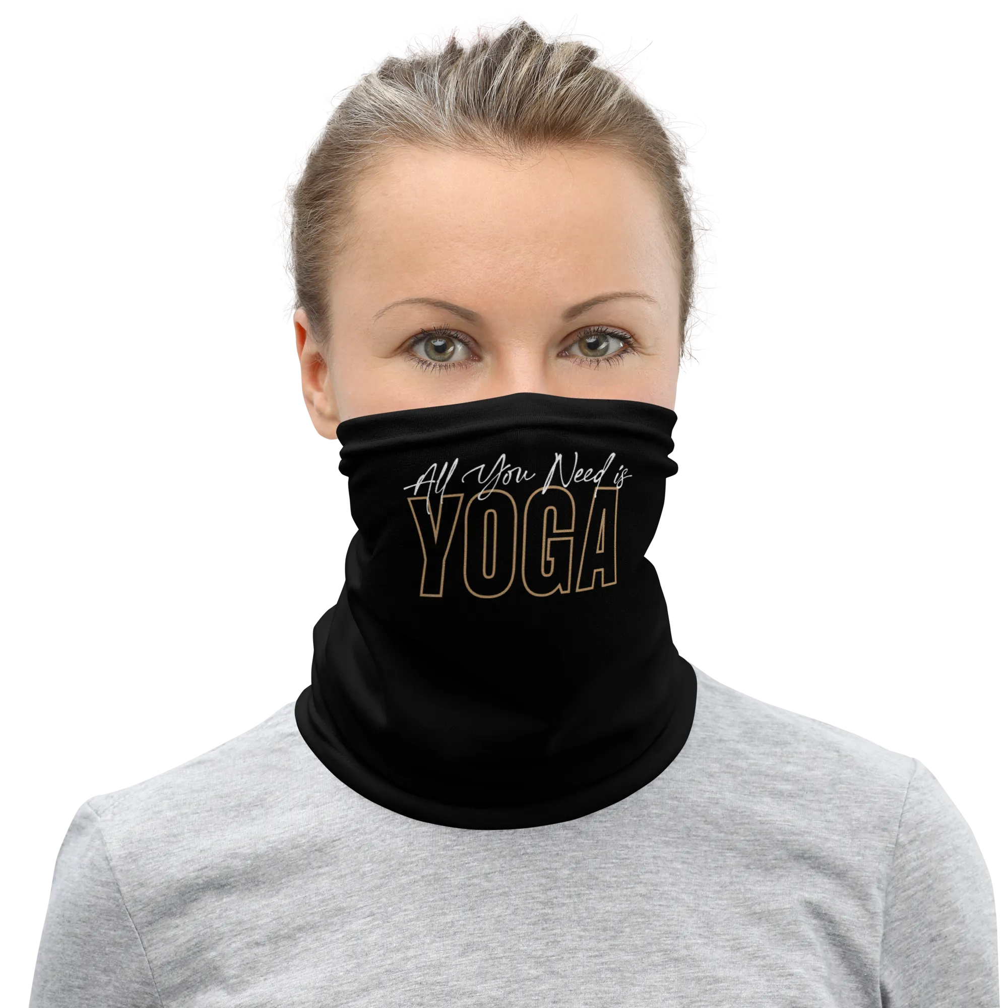 All You Need is Yoga Face Mask & Neck Gaiter