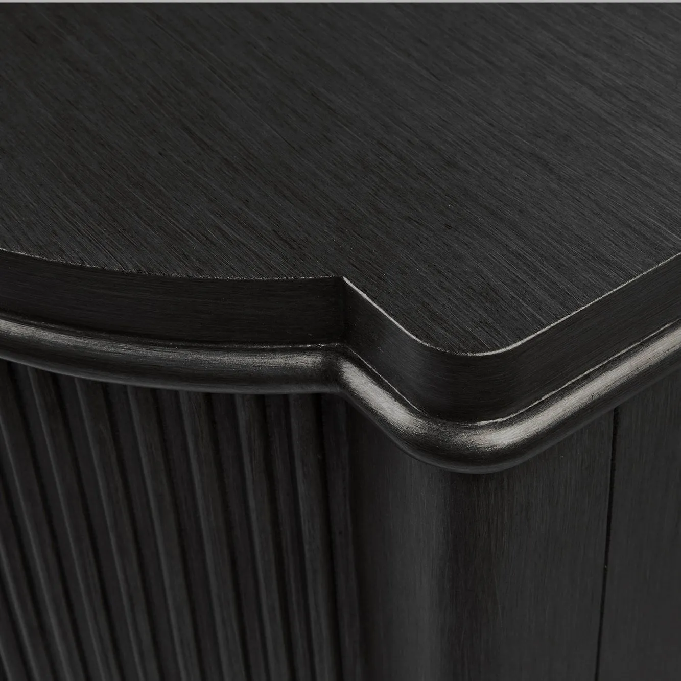 Allegra 6-Drawer Chest Black