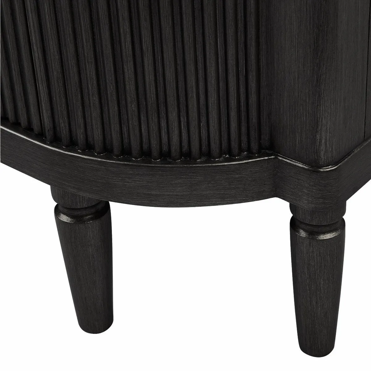 Allegra 6-Drawer Chest Black