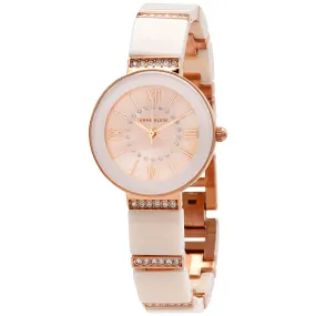 Anne Klein Blush Dial Ladies Watch 3340LPRG