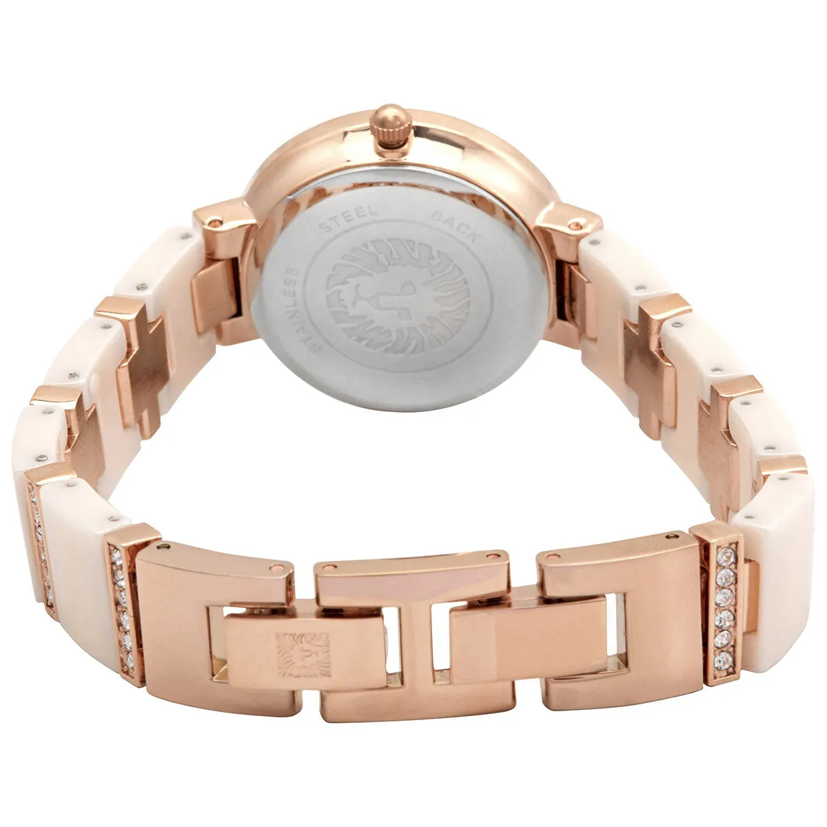 Anne Klein Blush Dial Ladies Watch 3340LPRG