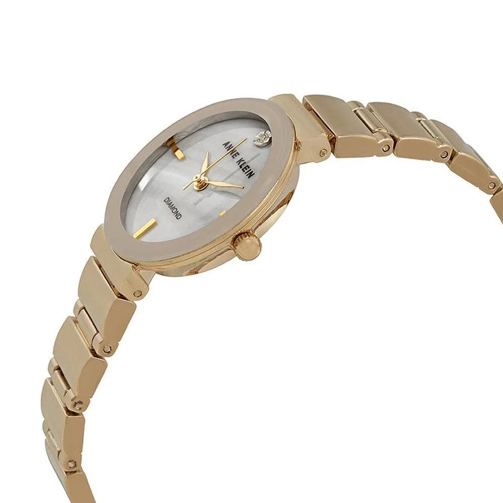 Anne Klein Mother of Pearl Ladies Watch AK/2434PMGB