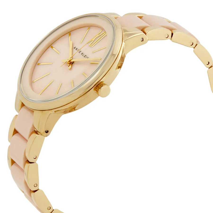 Anne Klein Pink Mother of Pearl Dial Ladies Watch 1412BMGB