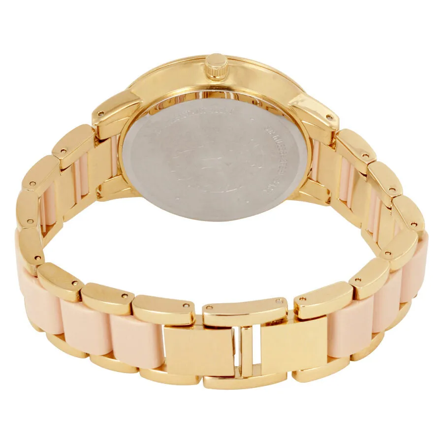 Anne Klein Pink Mother of Pearl Dial Ladies Watch 1412BMGB