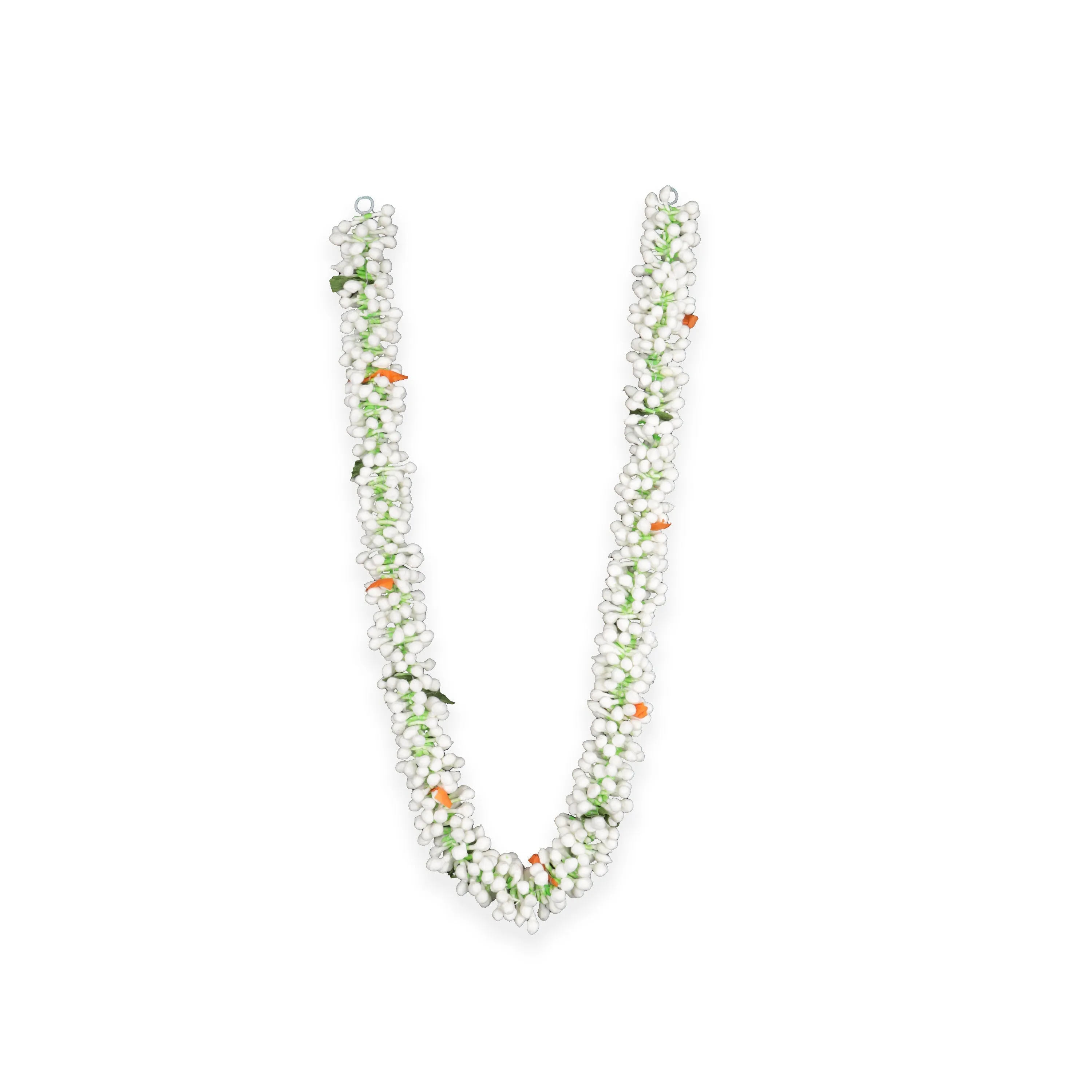 Artificial Flower Garland - 42 Inches | Jasmine Flower Design/ Artificial Varmala for Wedding