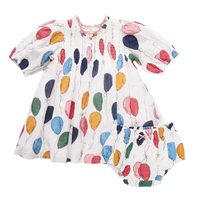 Baby Girls Stevie Puff Sleeve Dress Set - Balloon Bunches