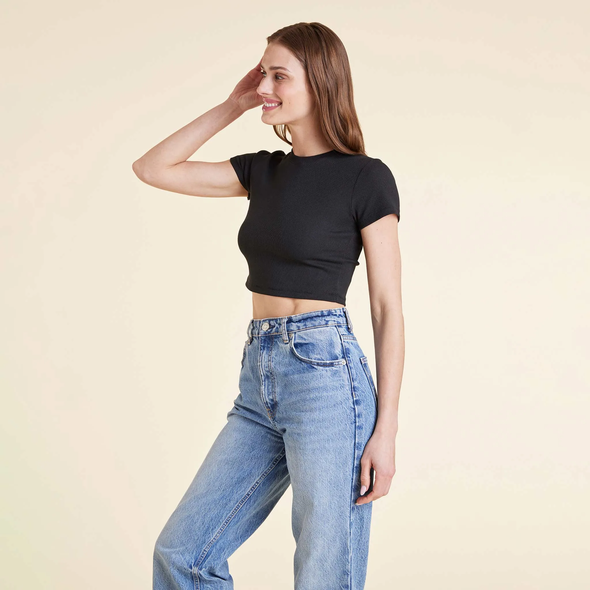 Baby Tee | Black