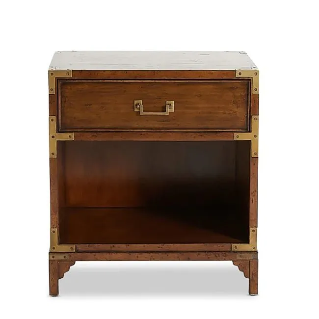 Balmoral Bedside Table - Cognac