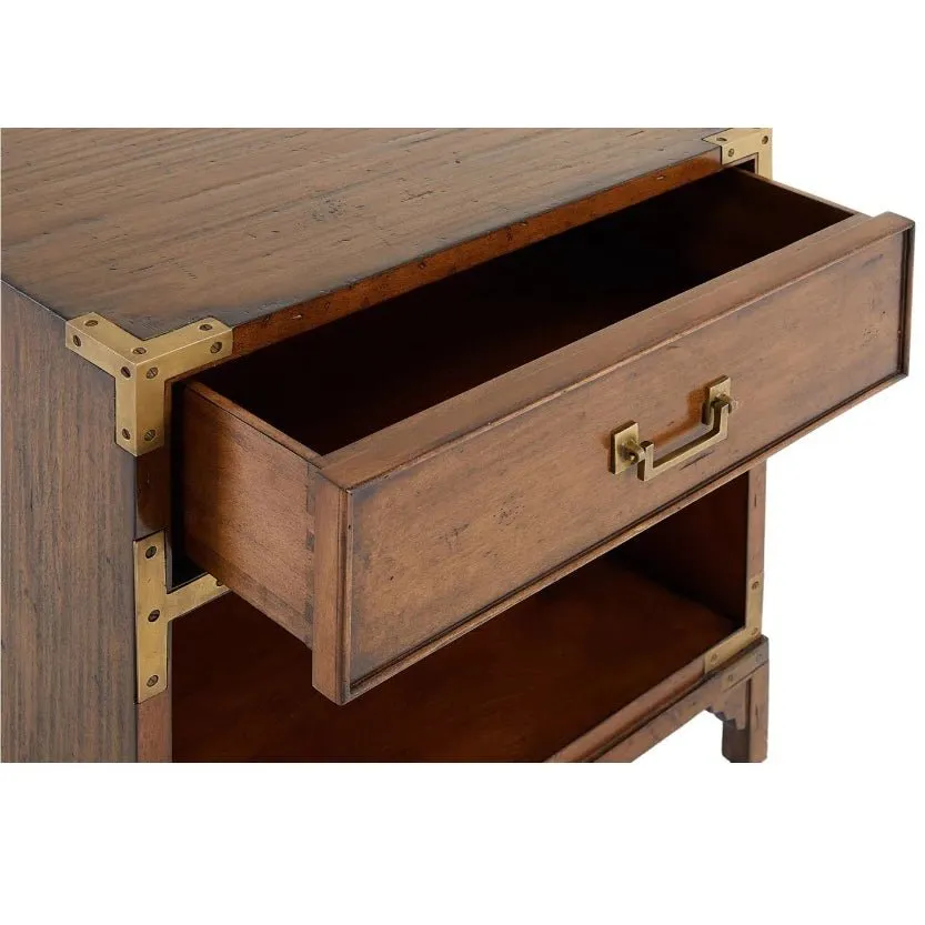 Balmoral Bedside Table - Cognac