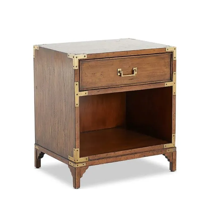 Balmoral Bedside Table - Cognac