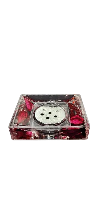 Bathroom Accessories Set Flower Petals Design