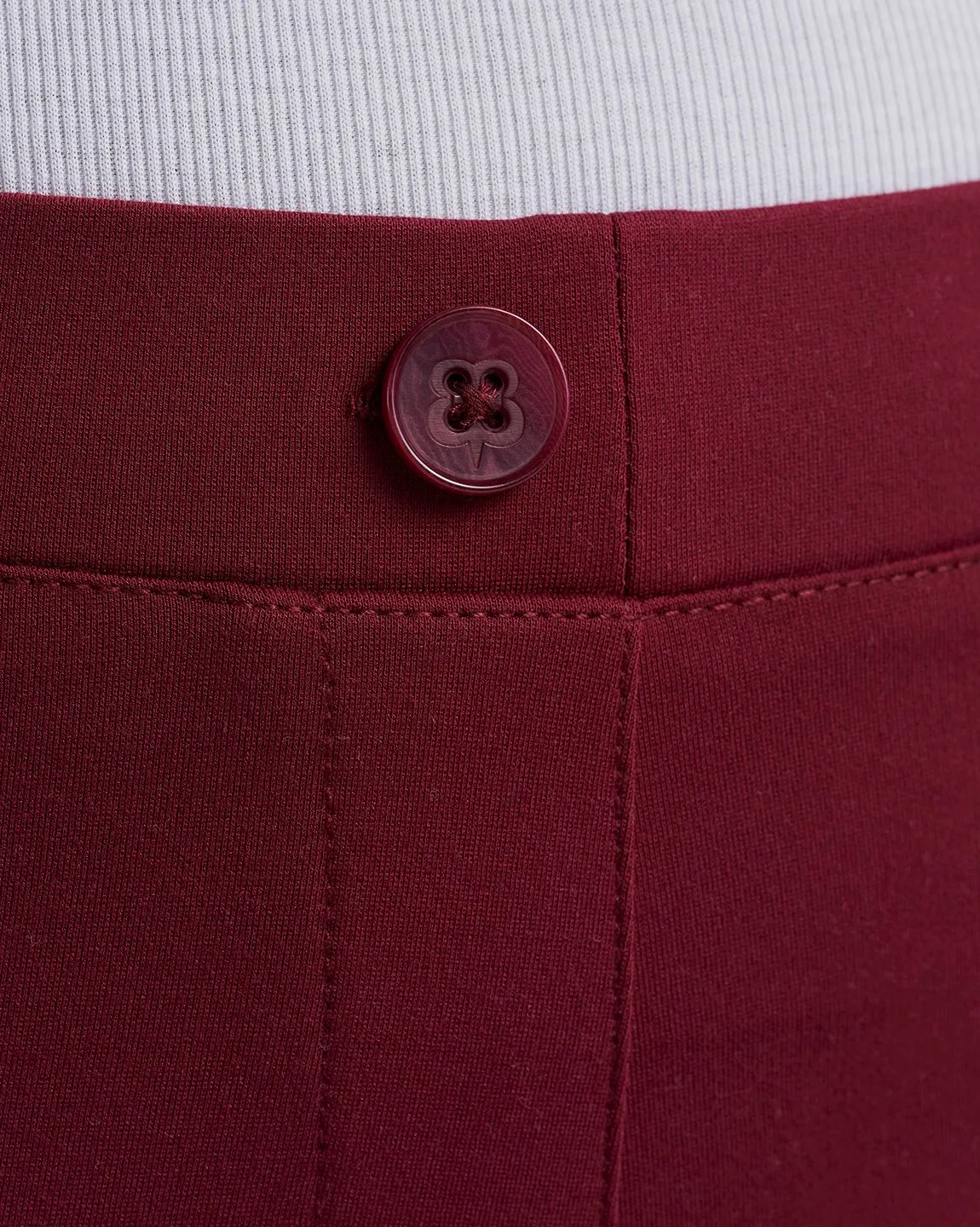 Boot-Cut | Two-Pocket Dress Pant Yoga Pants (Rooibos)