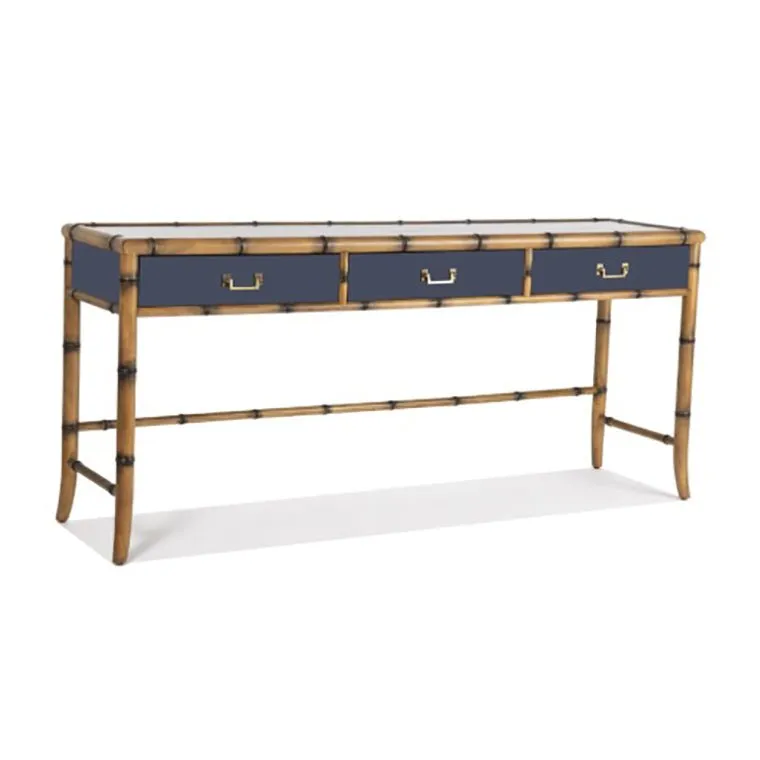 Bordeaux Large Console Table - Navy