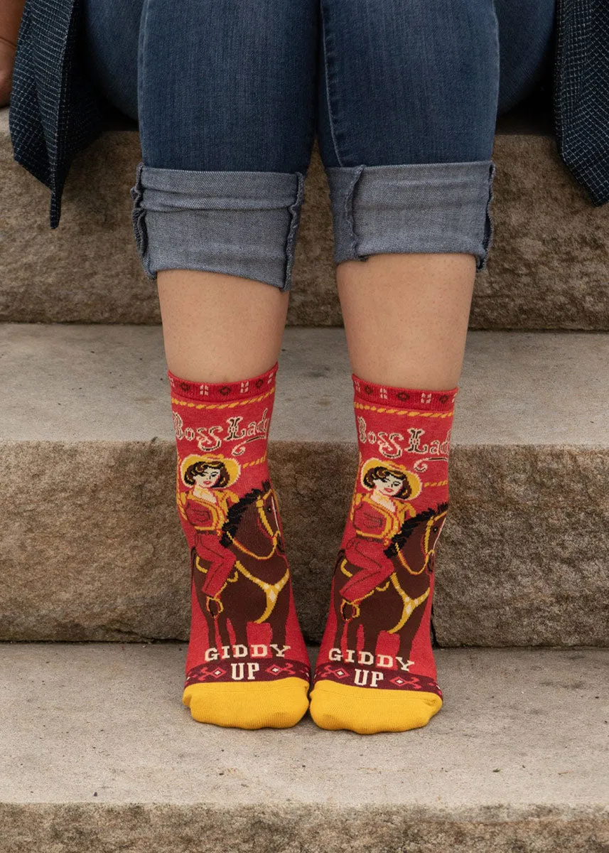 Boss Lady Ankle Socks