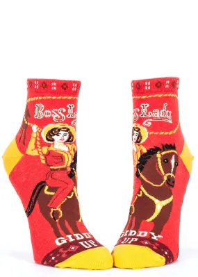 Boss Lady Ankle Socks