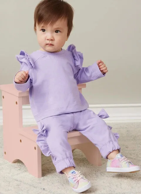 Butterick Baby Knit Top and Trouaers B6920