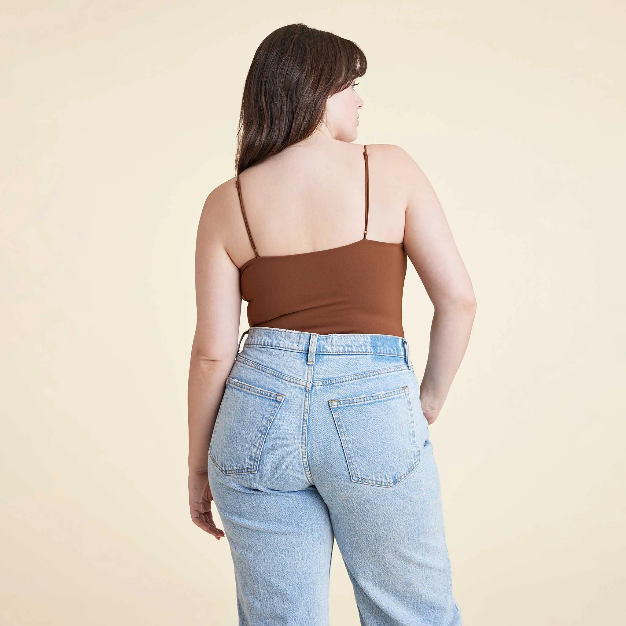 Cami Bodysuit | Chocolate