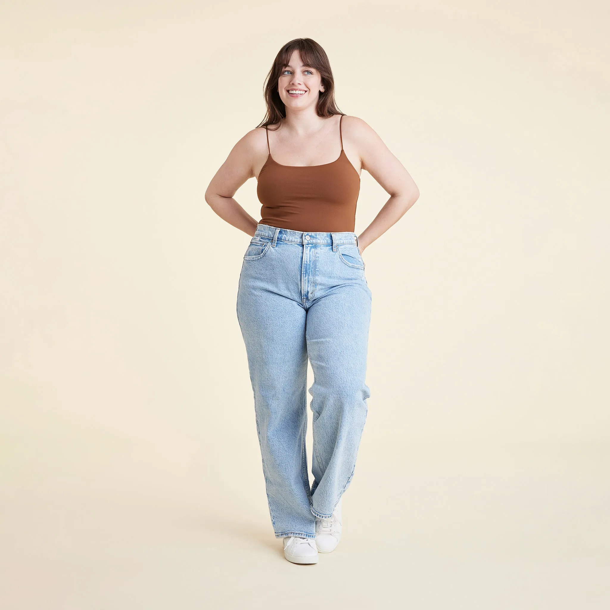 Cami Bodysuit | Chocolate