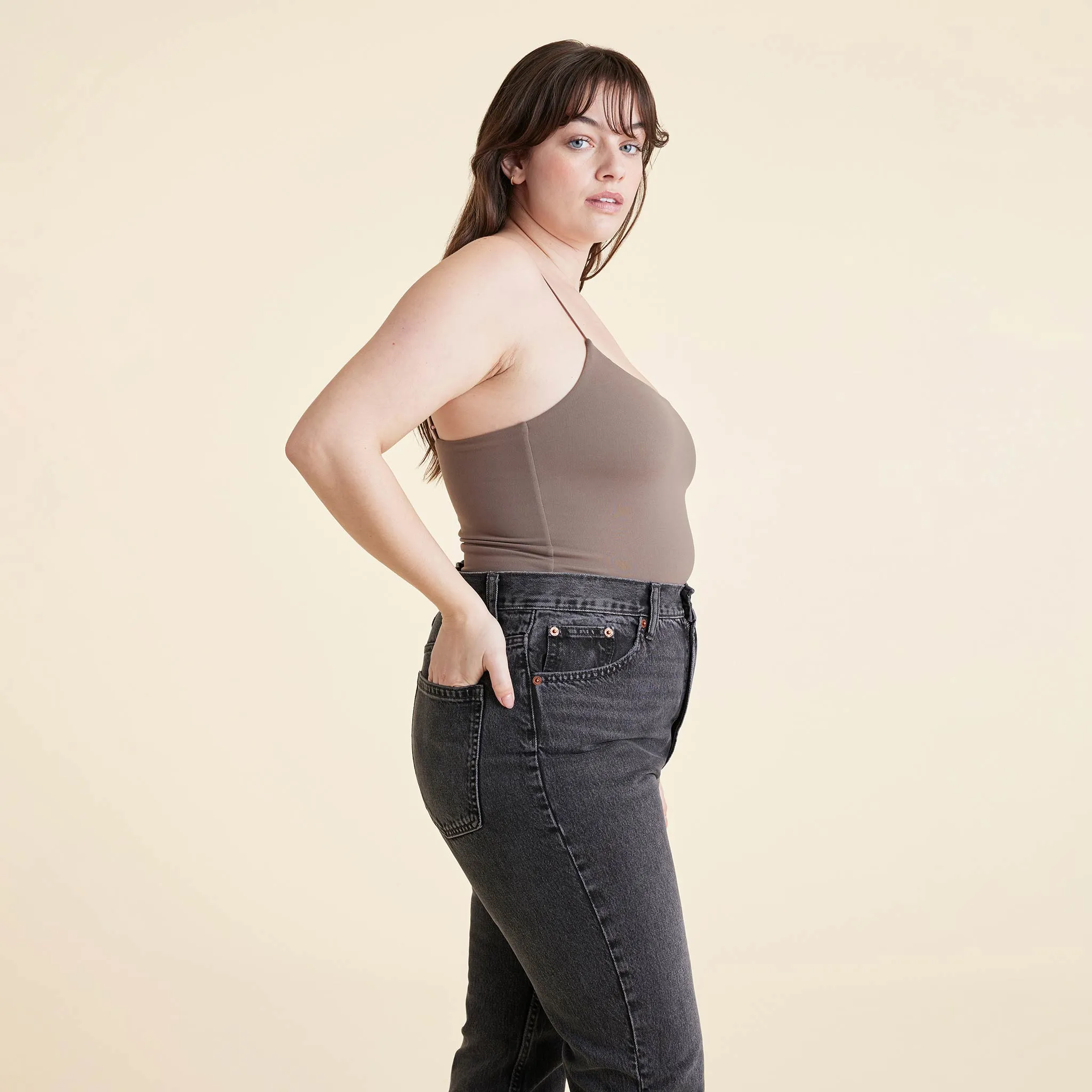 Cami Bodysuit | Mocha