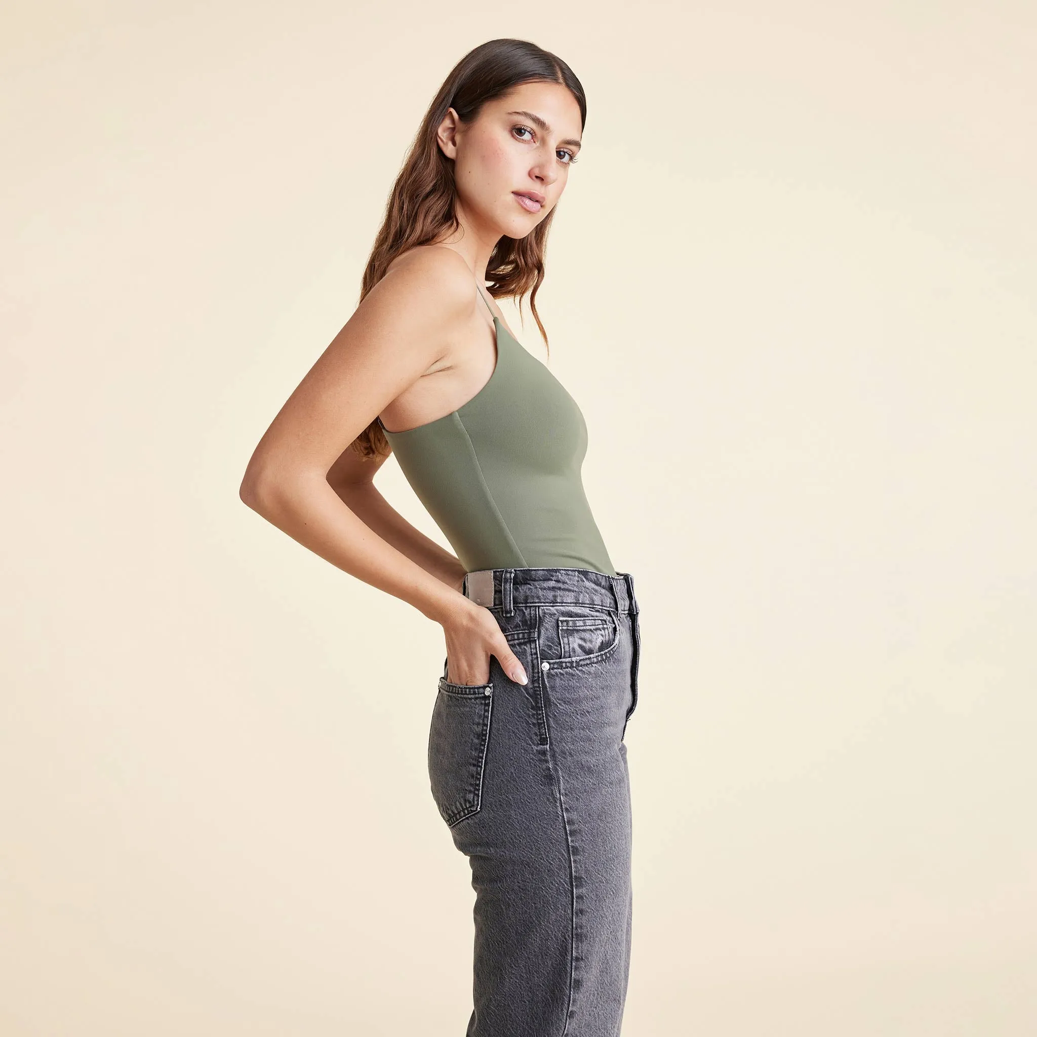 Cami Bodysuit | Olive