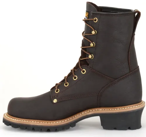 Carolina 8" Safety Toe Brown Logger #CA1821