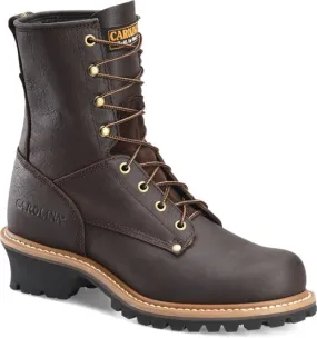 Carolina 8" Safety Toe Brown Logger #CA1821