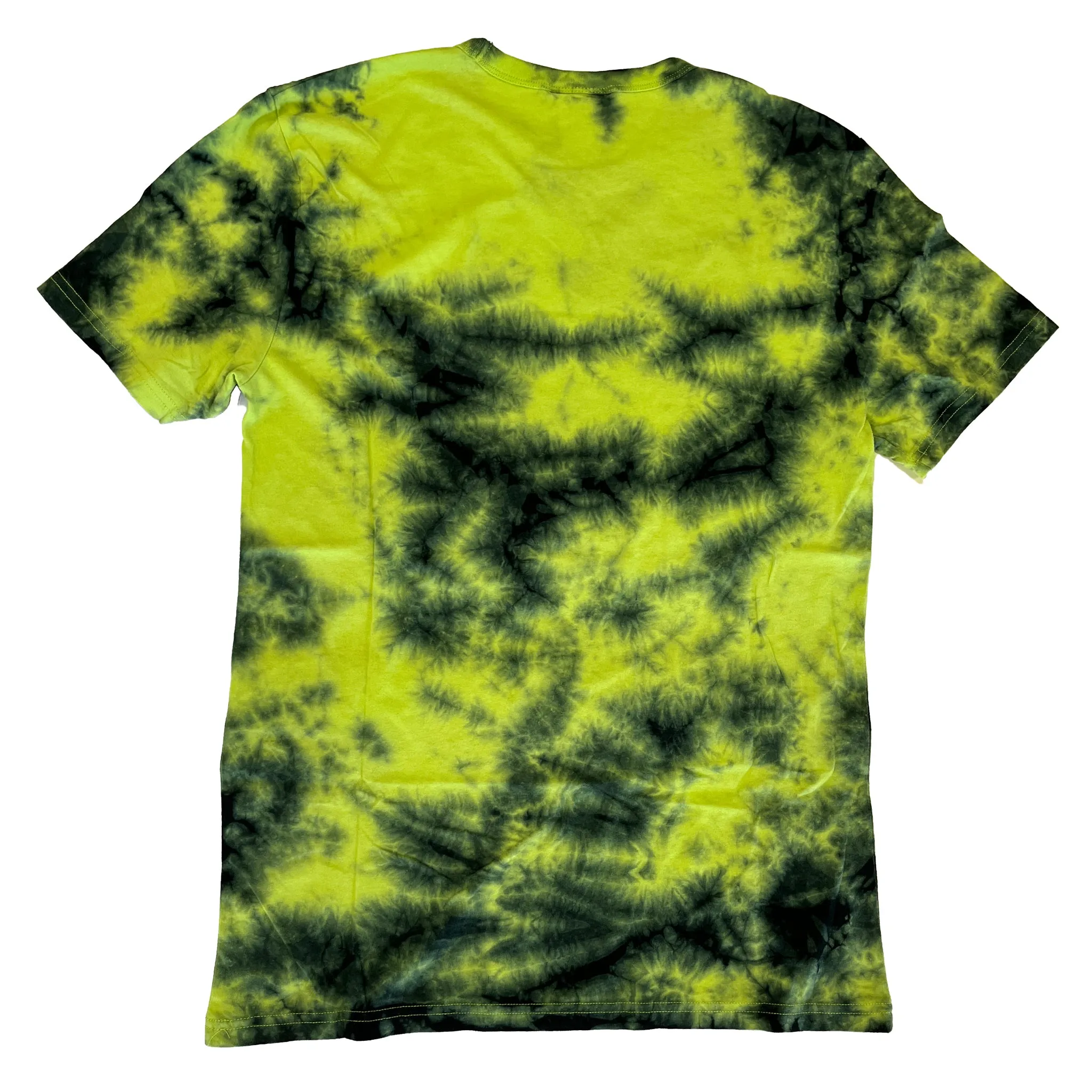 Champion Men's Embroidered C Logo Script Applique Galaxy Dye Tee
