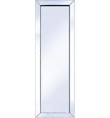 Classic mitre frameless venetian clear mirror 120 x 40 cm for collection