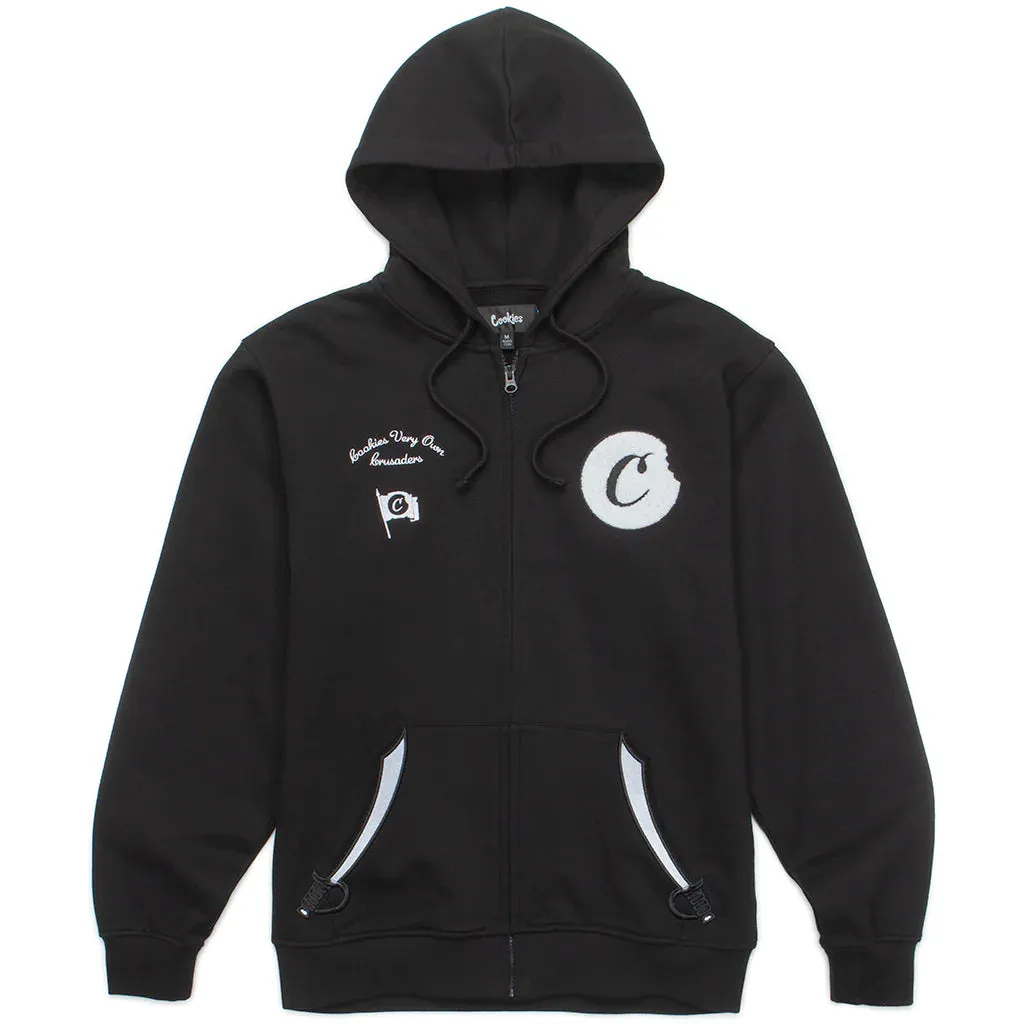 Cookies 'Crusaders' Fleece Full Zip Hoodie