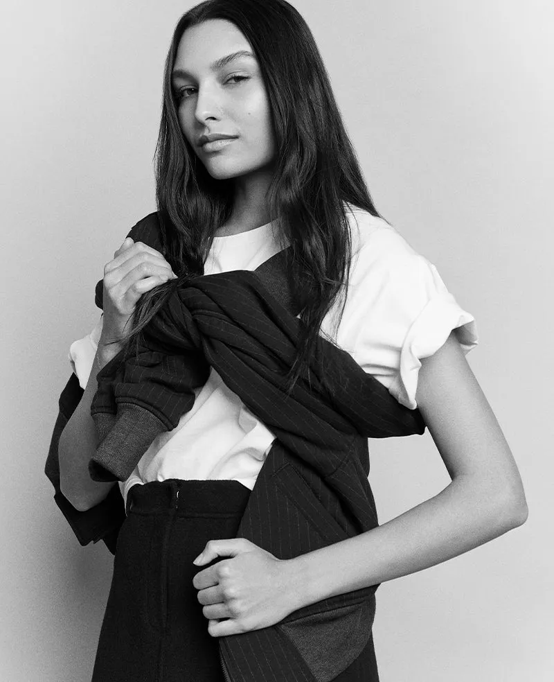 Cotton Cropped Tee
