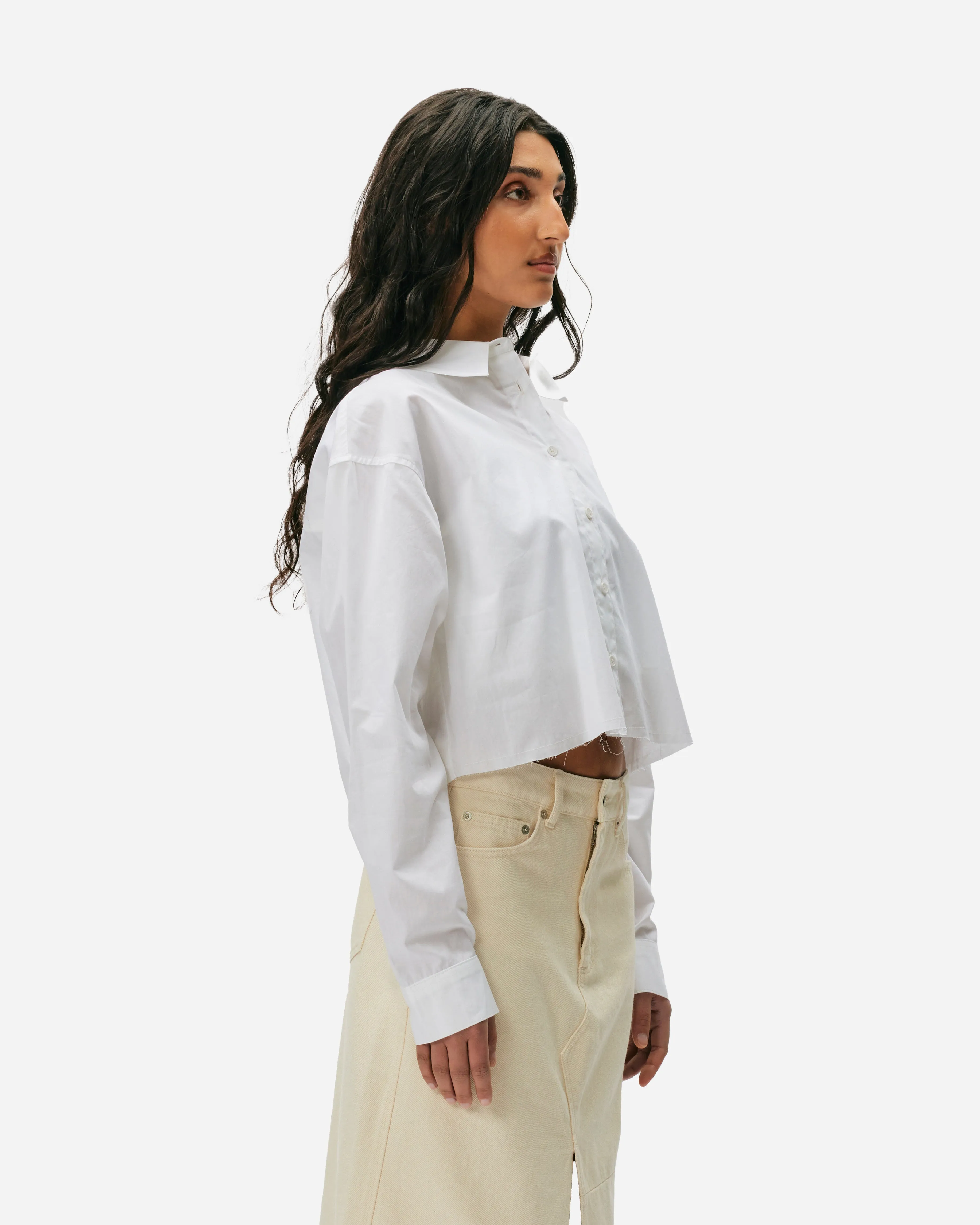 Crisp Cropped Shirt