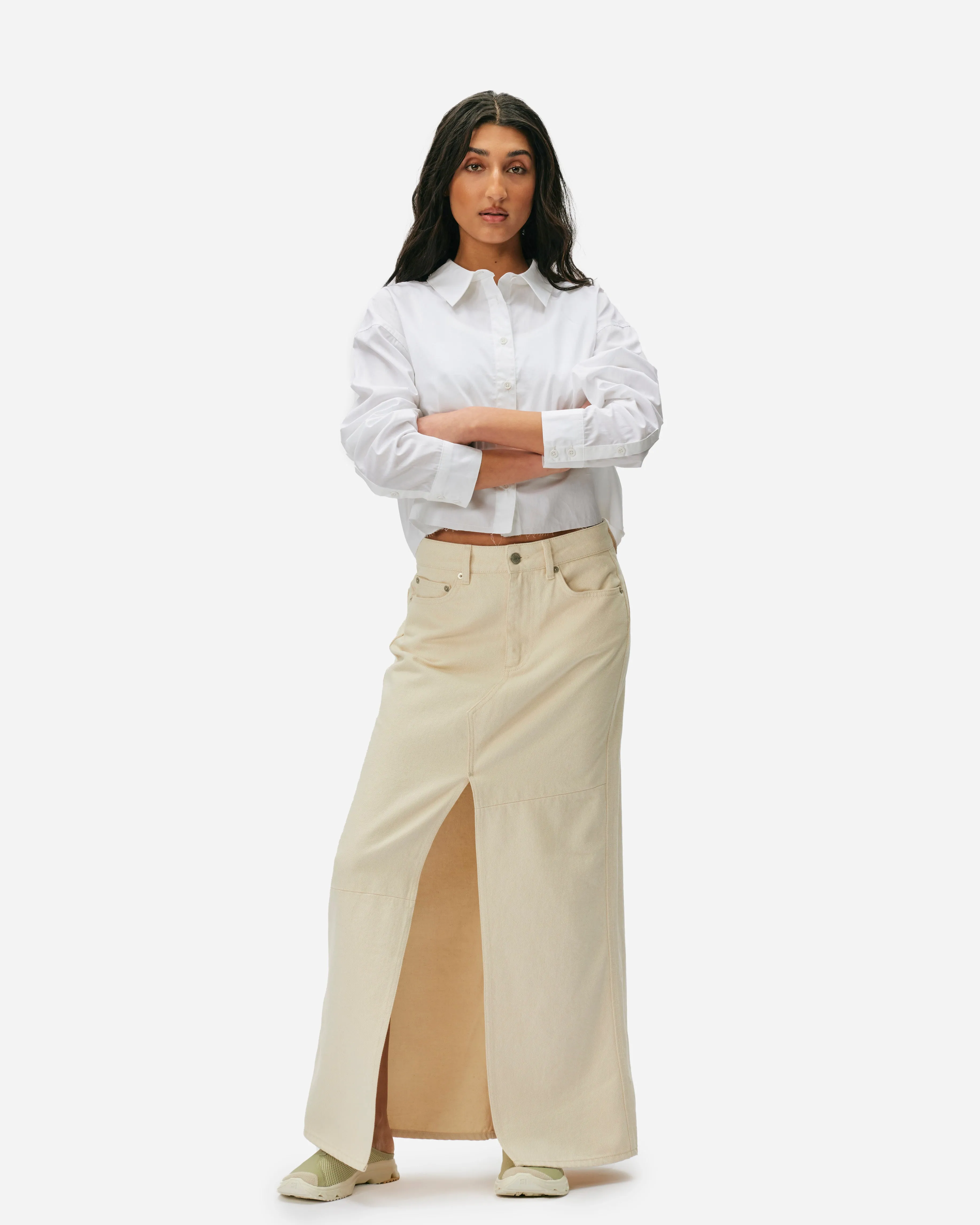 Crisp Cropped Shirt