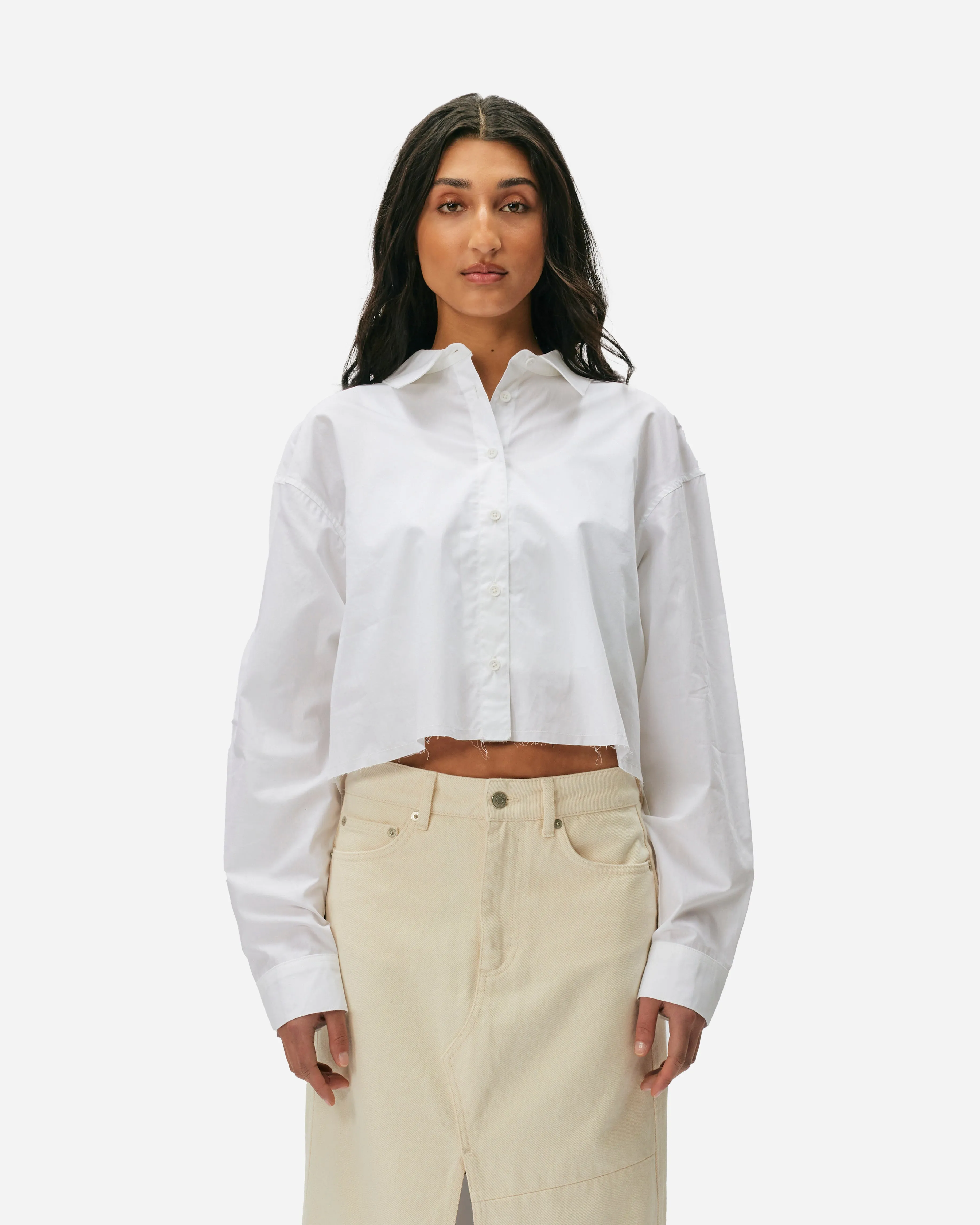 Crisp Cropped Shirt
