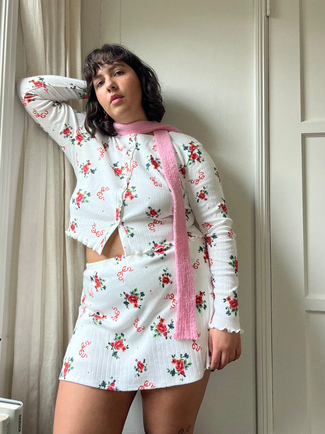 Darcy Skort - Pointelle Bouquet