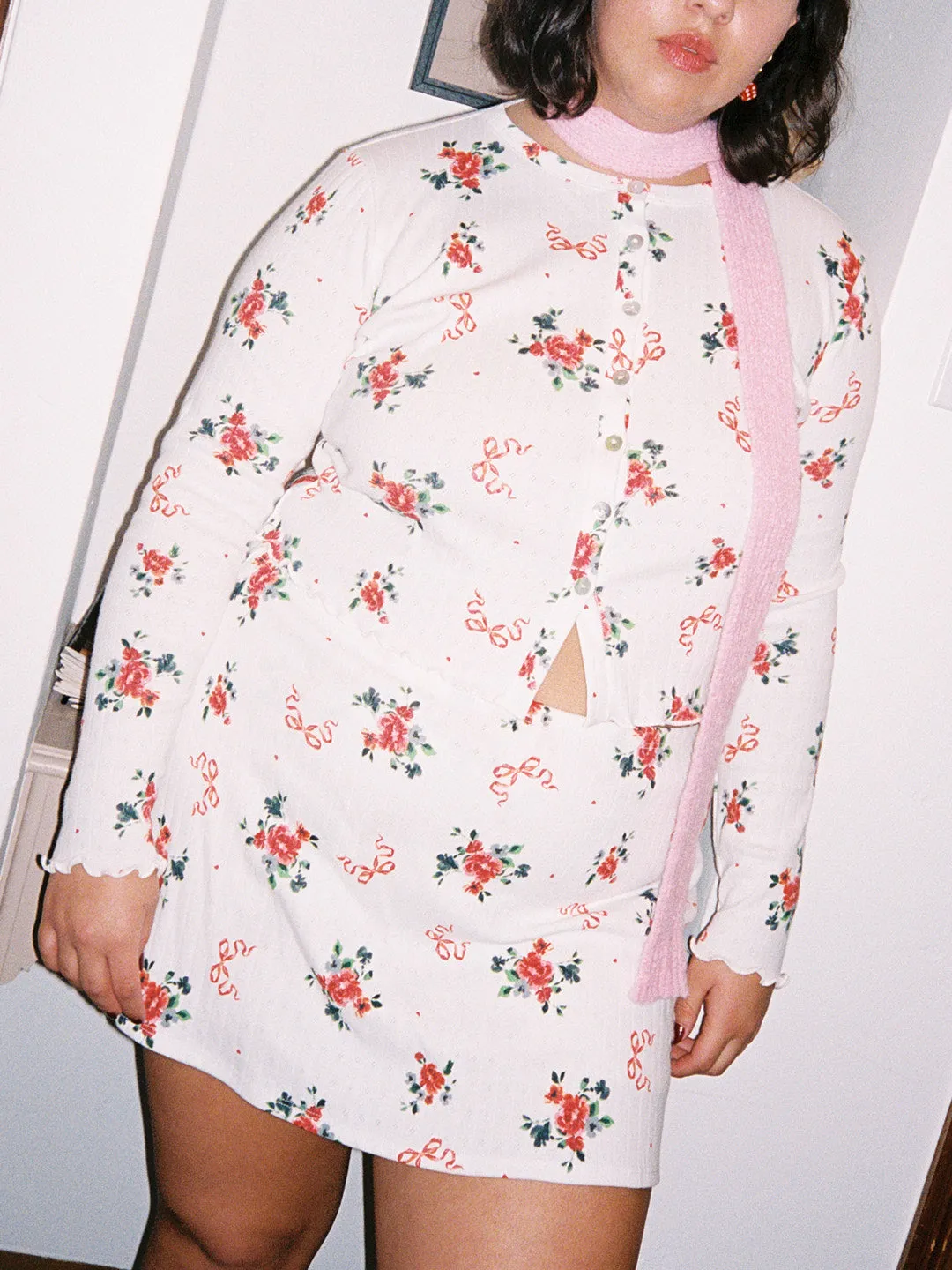 Darcy Skort - Pointelle Bouquet