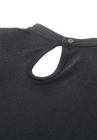 Dark In Love - Punk Hollow Sexy Mesh Black - Top