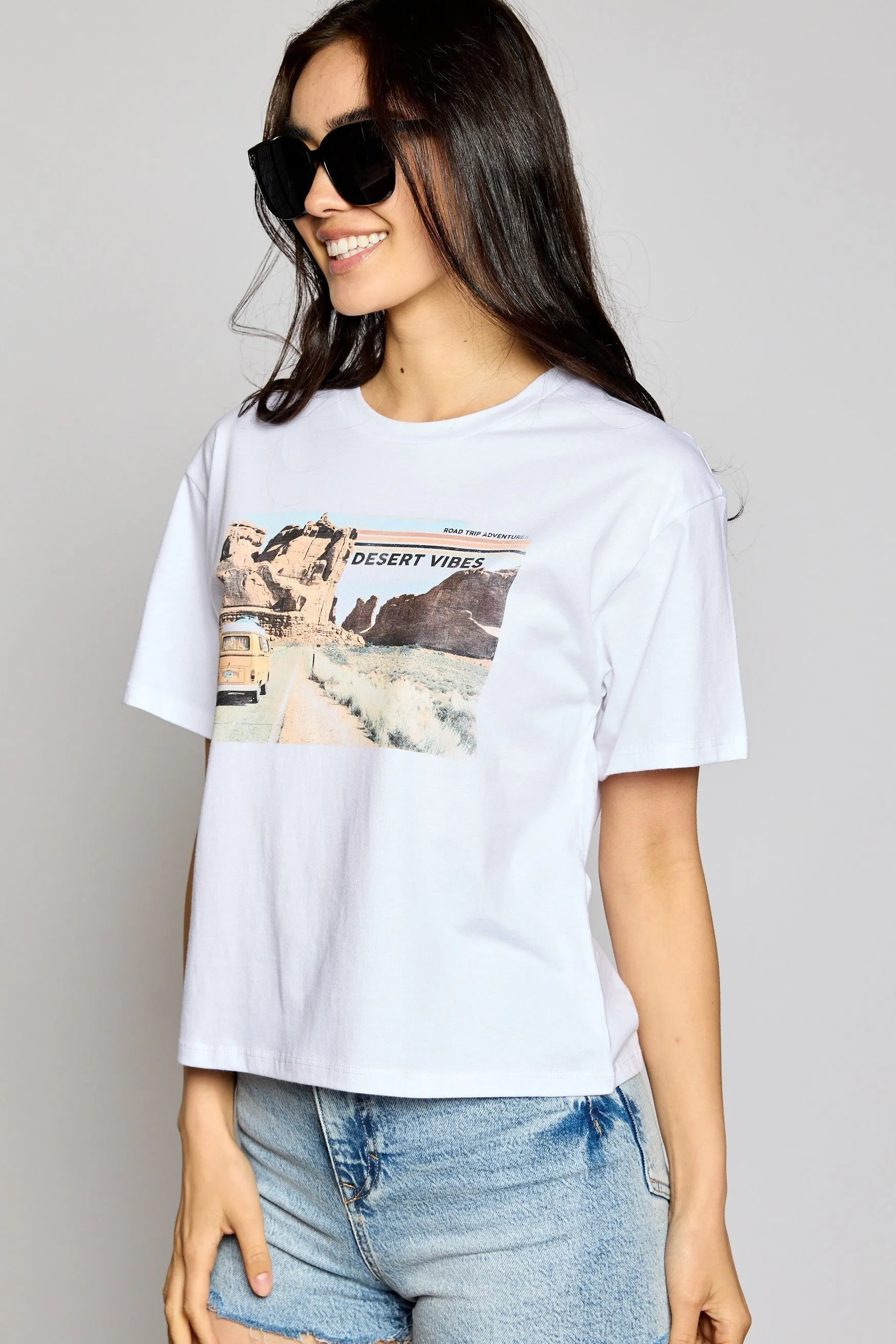 Desert Vibes Road Trip Adventures Tee