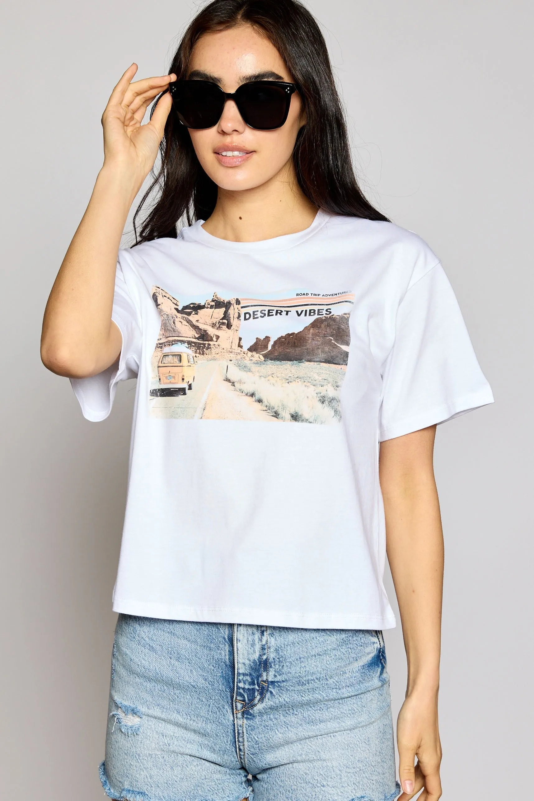 Desert Vibes Road Trip Adventures Tee