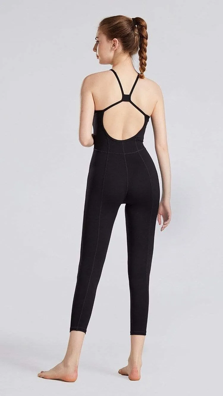 Drishti One Piece Fitness & Yoga Jumpsuit