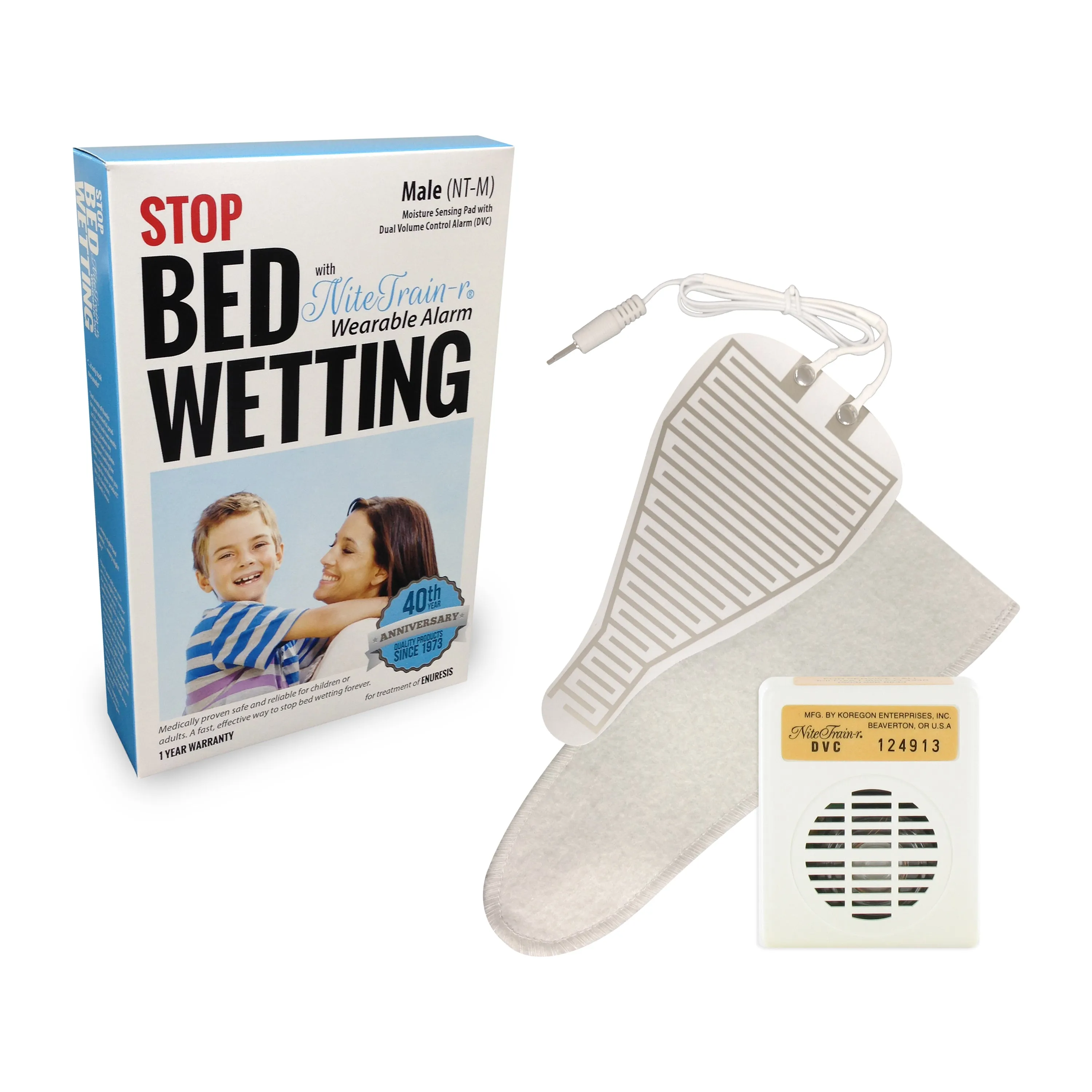 DVC Nite Train'r Bedwetting Alarm Treatment Kit