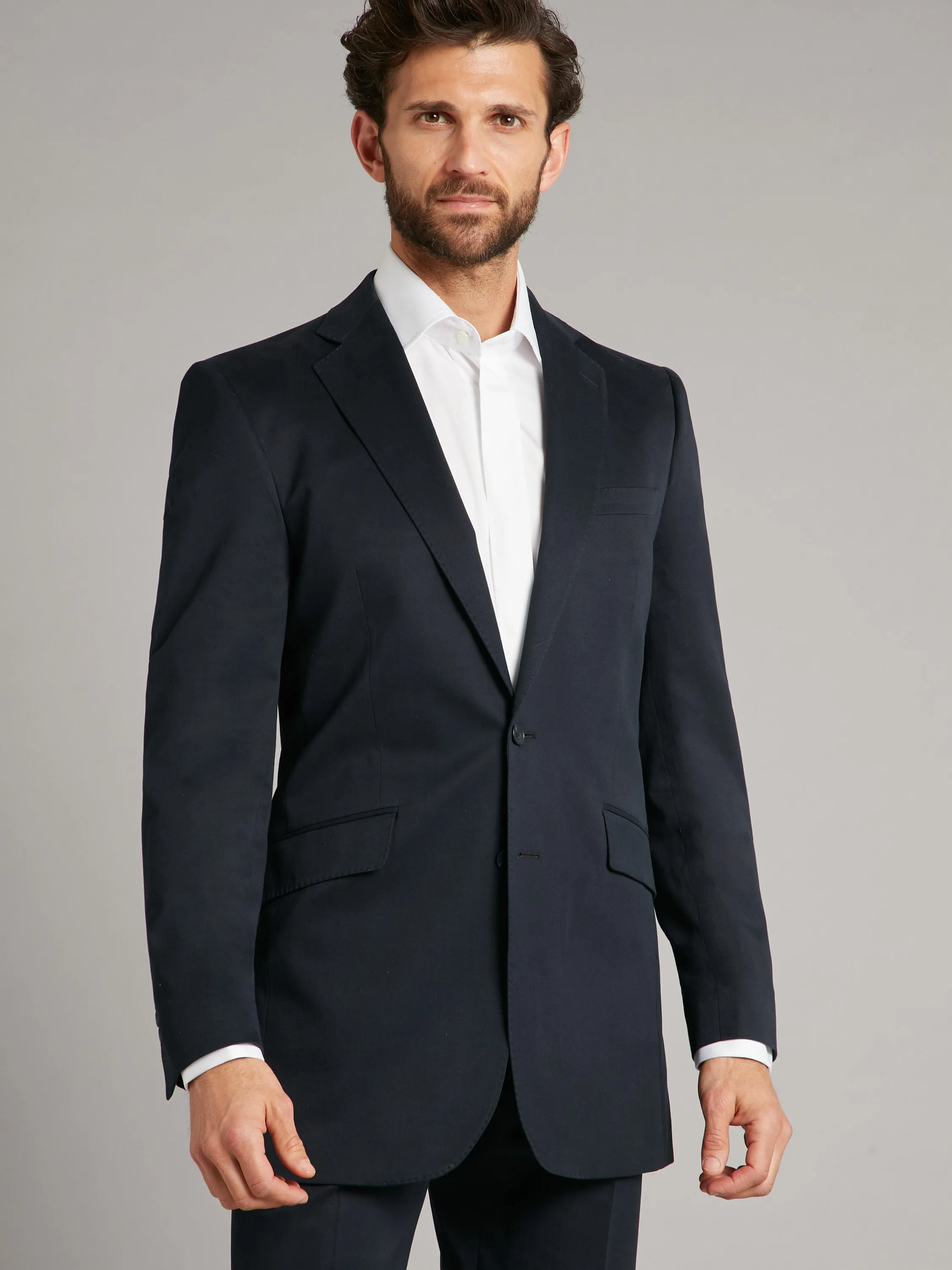 Eaton Jacket Cotton - Midnight