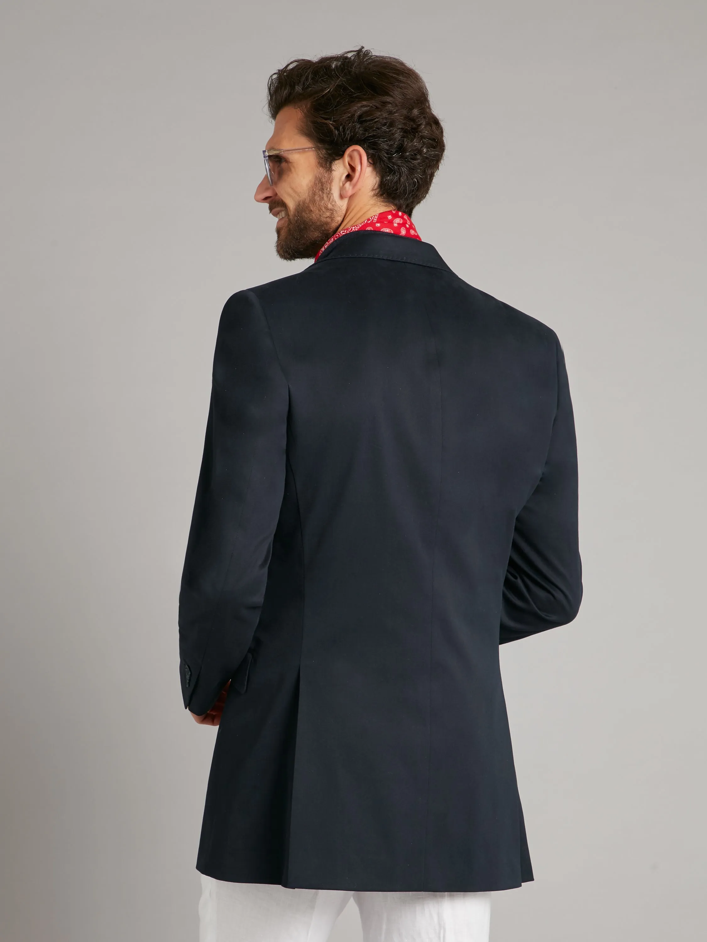 Eaton Jacket Cotton - Midnight