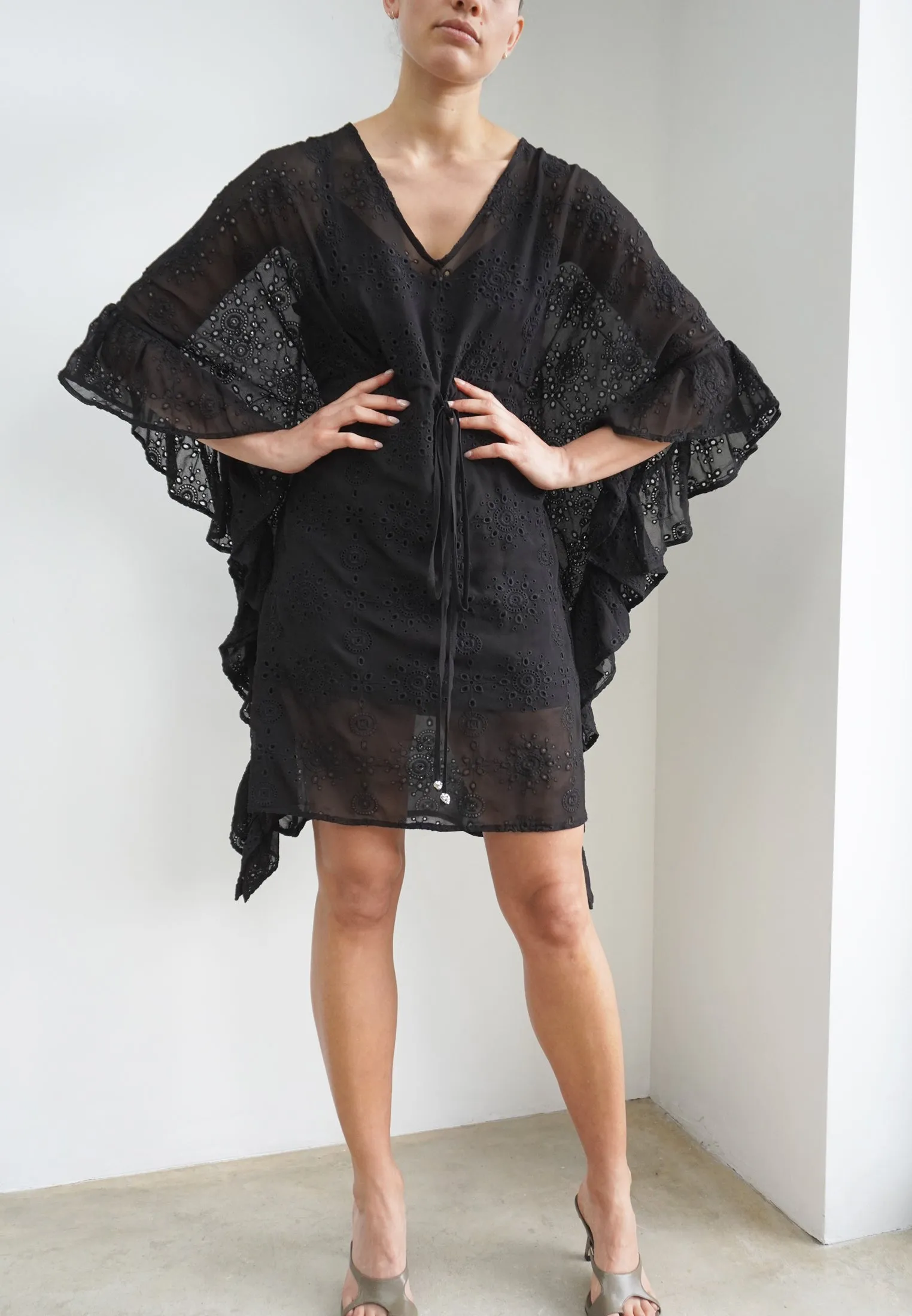 FATE KAFTAN JET BLACK
