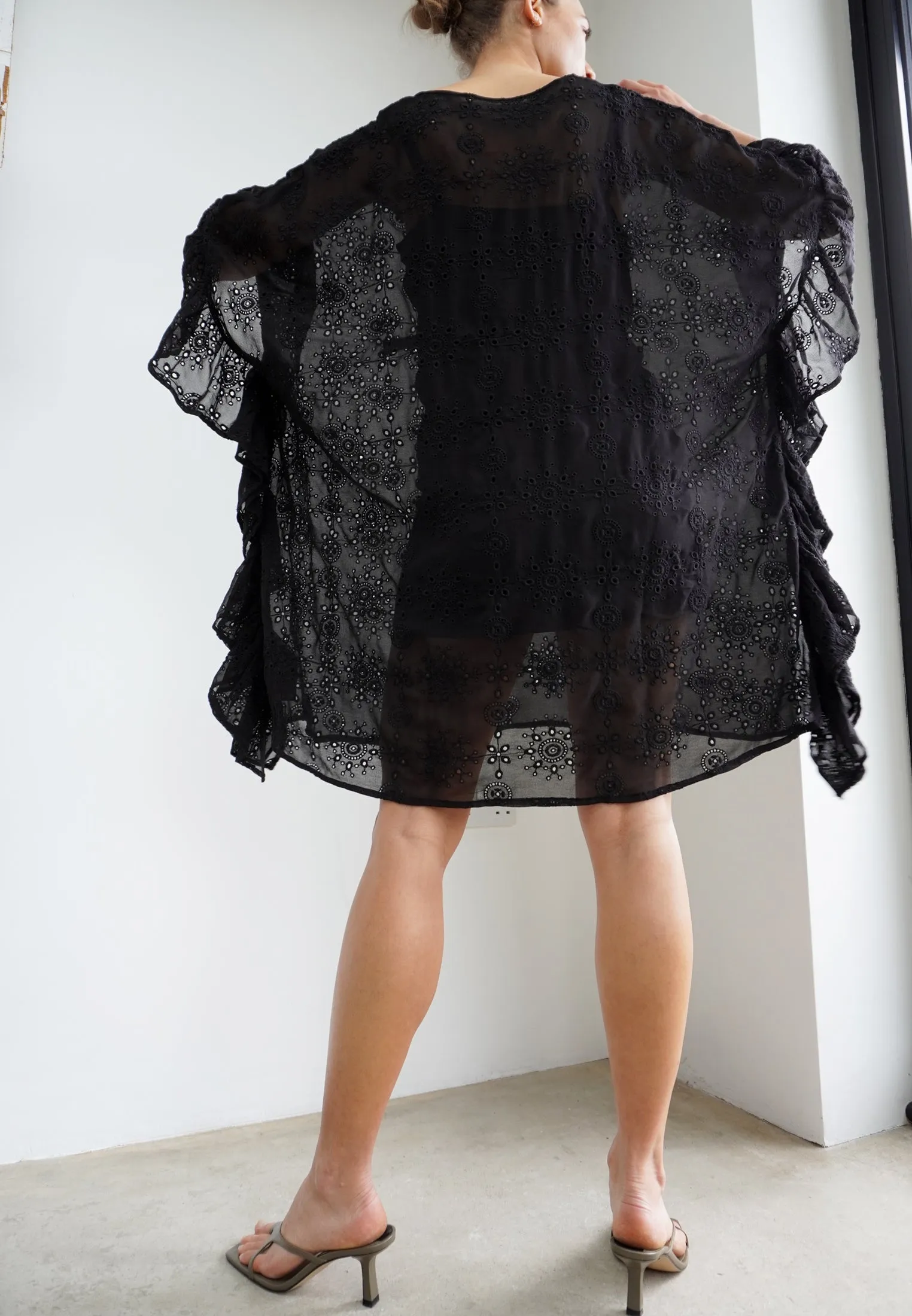 FATE KAFTAN JET BLACK