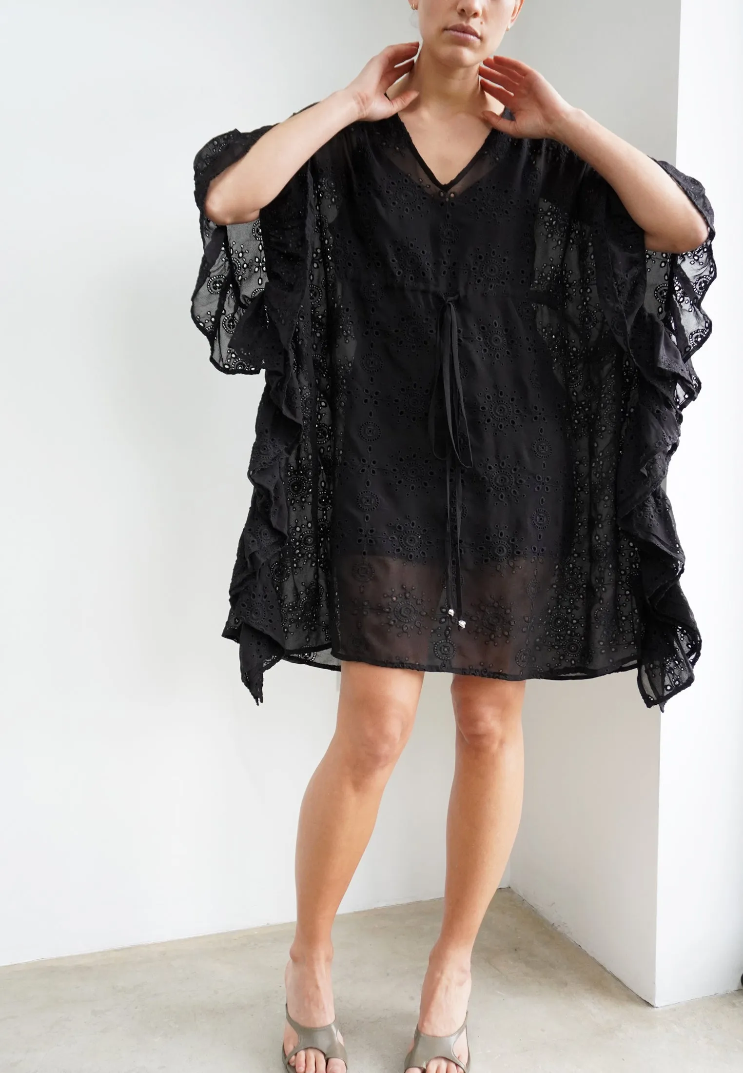 FATE KAFTAN JET BLACK