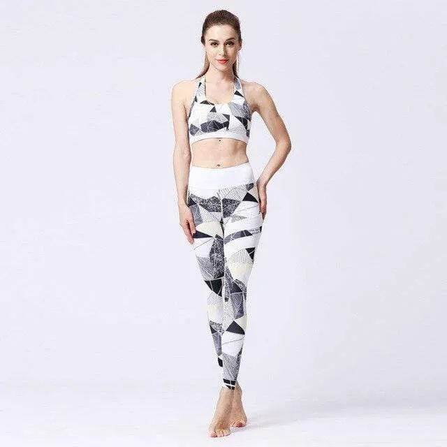 FloralBee 2 Piece Fitness Yoga Set