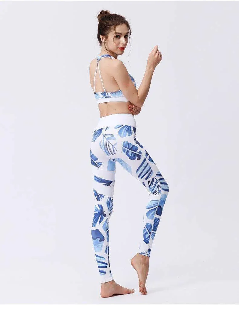 FloralBee 2 Piece Fitness Yoga Set